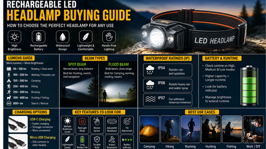 Rechargeable LED Headlamp Buying Guide: