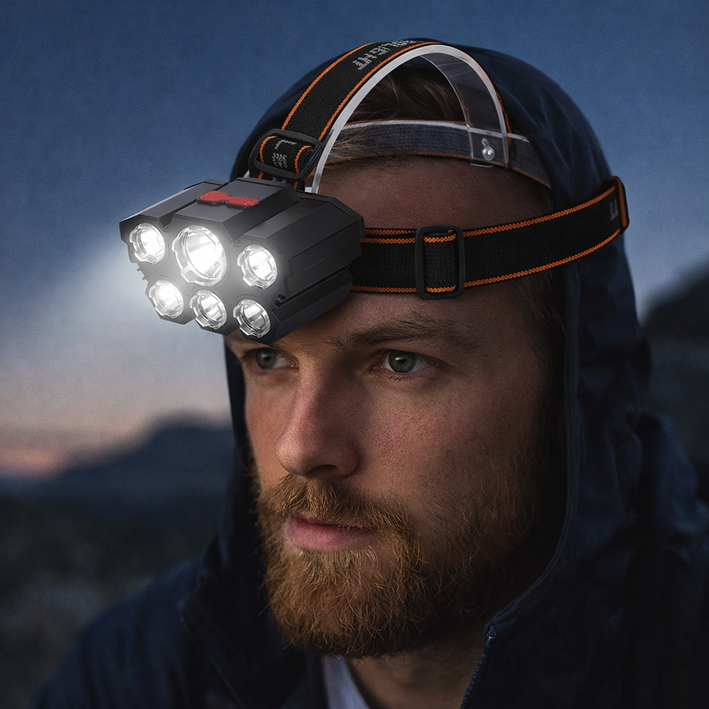 Never Be in the Dark Again: The Ultimate Super Bright LED Headlamp